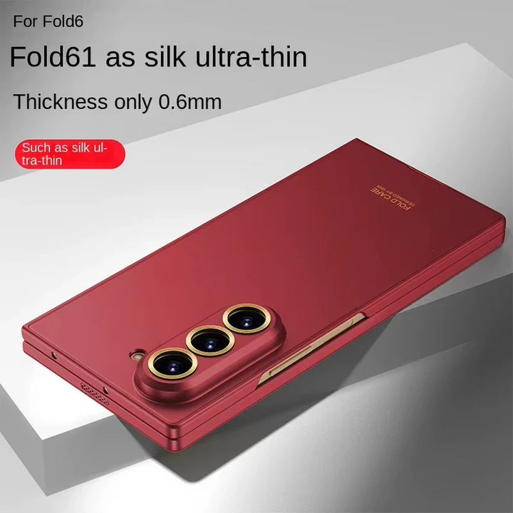 Samsung Galaxy Z Fold Series Micro Frosted Shield Case – Slim Matte Anti-Fingerprint Cover with Hinge Protection & Scratch Resistance