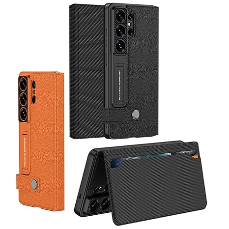 Samsung Galaxy S26 Ultra Premium Leather Flip Wallet Case – Magnetic Cover with Card Holder, Kickstand & Full Protection