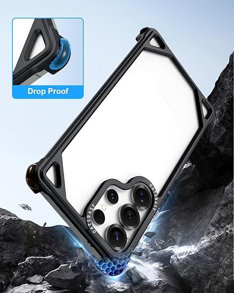 Metal Bumper Case for Samsung Galaxy S26 Ultra – Aerospace Aluminum Frame Shockproof Luxury Cover