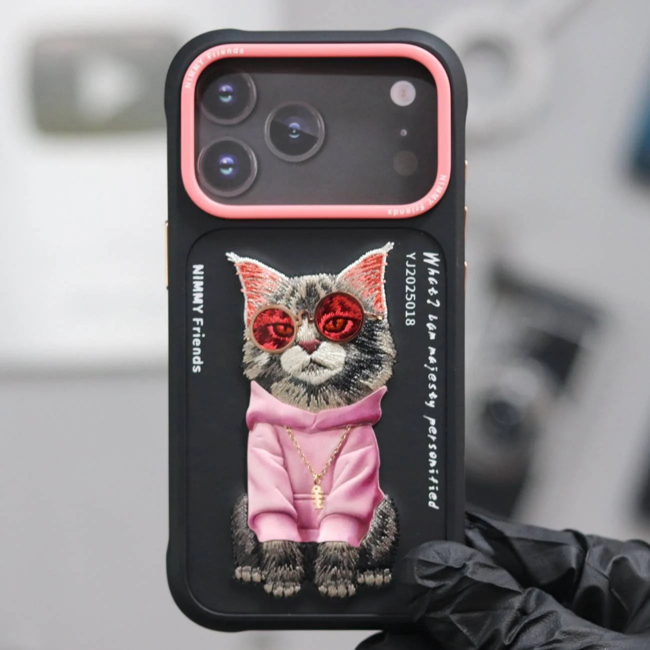NIMMY Animal Design Case for iPhone 17 Pro – Cute 3D Cartoon Shockproof Protective Cover