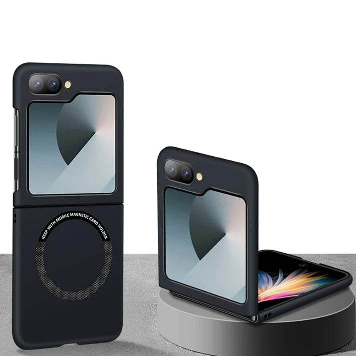 Samsung Galaxy Z Flip Series Ultra Thin Matte MagSafe Case – Slim Lightweight Folding Cover with Magnetic Charging & Anti-Fingerprint Finish
