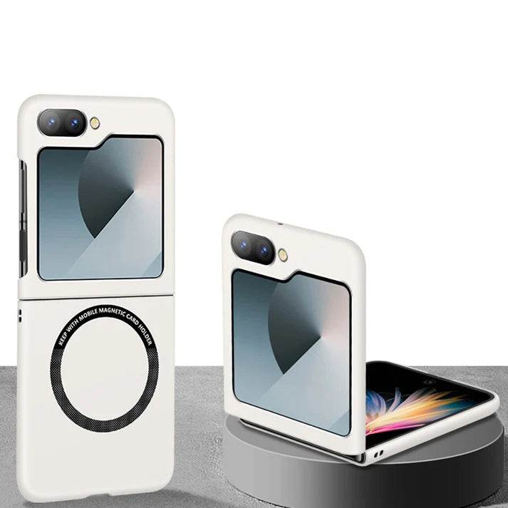 Samsung Galaxy Z Flip Series Ultra Thin Matte MagSafe Case – Slim Lightweight Folding Cover with Magnetic Charging & Anti-Fingerprint Finish