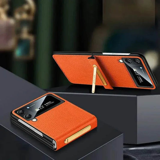 Samsung Galaxy Z Flip 6 Sapphire Legacy Case – Premium Gloss Finish Slim Cover with Hinge Protection & Scratch-Resistant Design