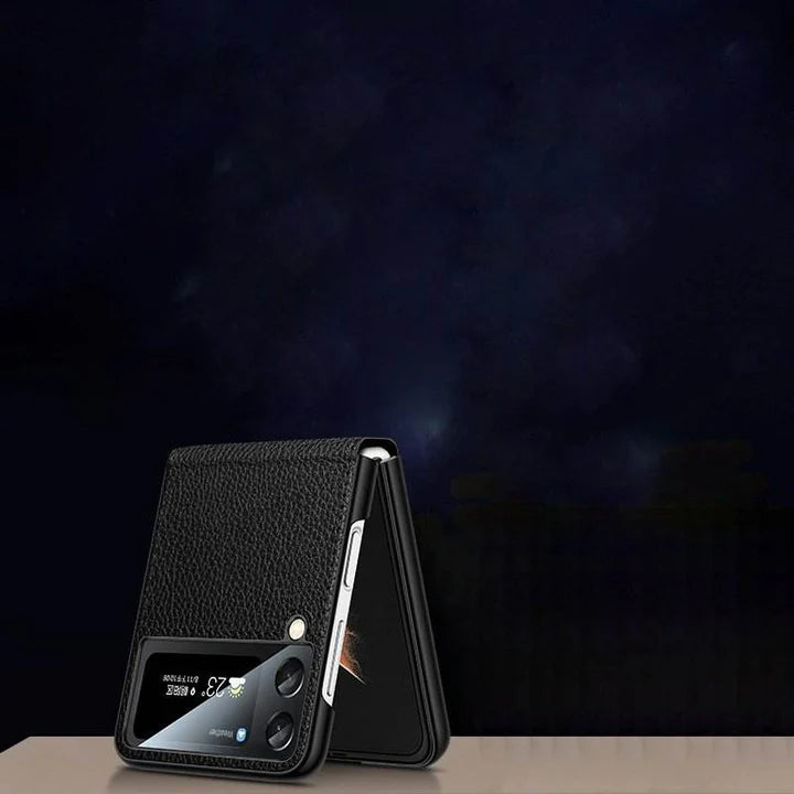 Samsung Galaxy Z Flip 6 Sapphire Legacy Case – Premium Gloss Finish Slim Cover with Hinge Protection & Scratch-Resistant Design