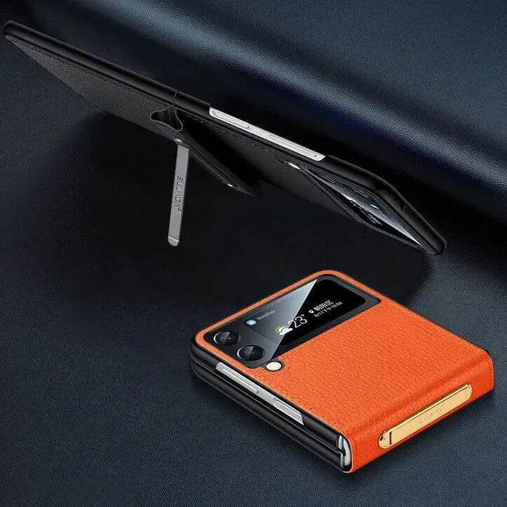 Samsung Galaxy Z Flip 6 Sapphire Legacy Case – Premium Gloss Finish Slim Cover with Hinge Protection & Scratch-Resistant Design