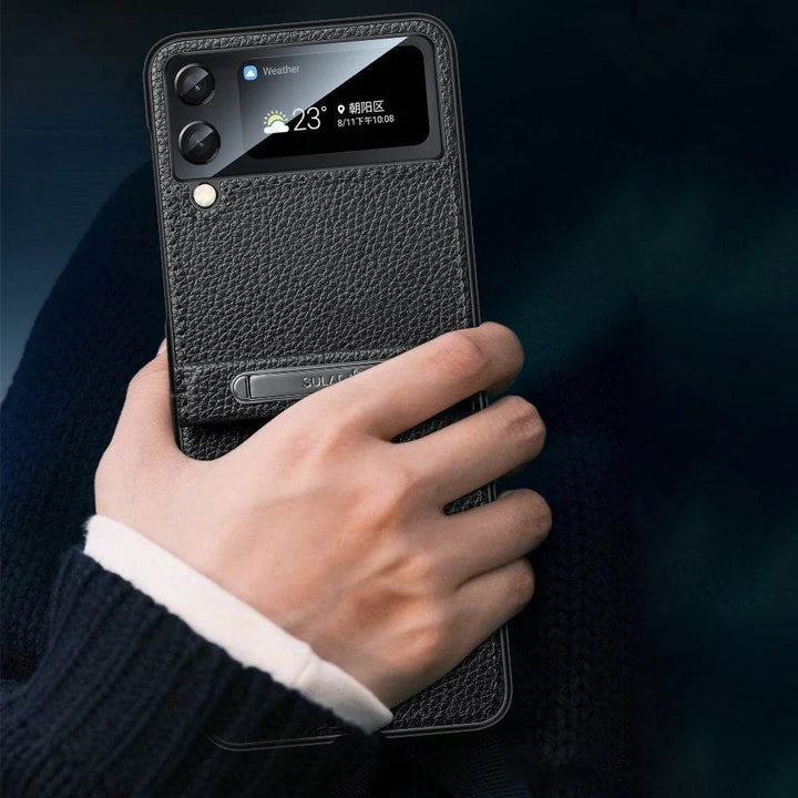 Samsung Galaxy Z Flip 6 Sapphire Legacy Case – Premium Gloss Finish Slim Cover with Hinge Protection & Scratch-Resistant Design
