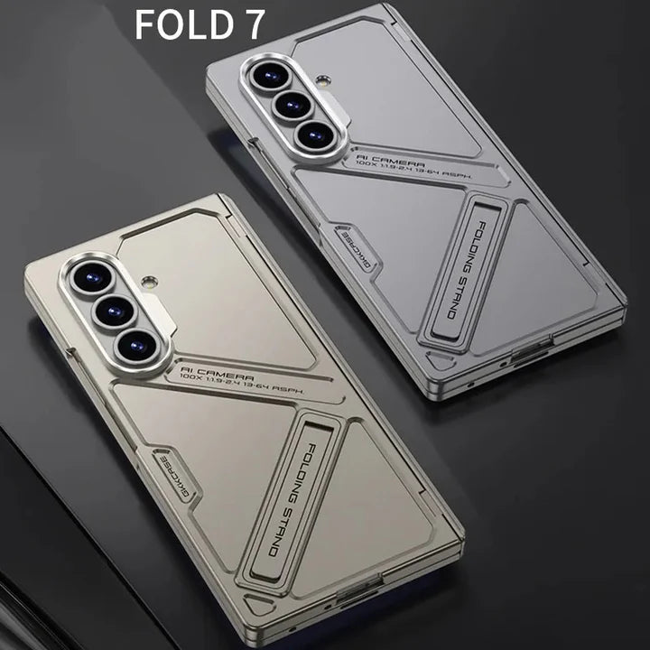 Samsung Galaxy Z Fold 7 / Z Fold 6 Lunivop Rugged Case – Full Body Cover with Built-in Screen Protector, Kickstand & Hinge Protection