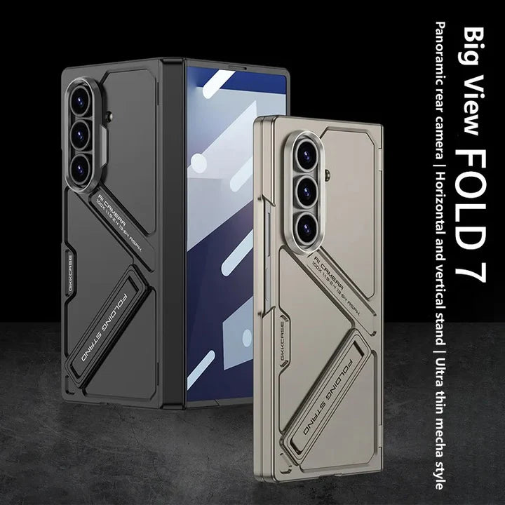 Samsung Galaxy Z Fold 7 / Z Fold 6 Lunivop Rugged Case – Full Body Cover with Built-in Screen Protector, Kickstand & Hinge Protection
