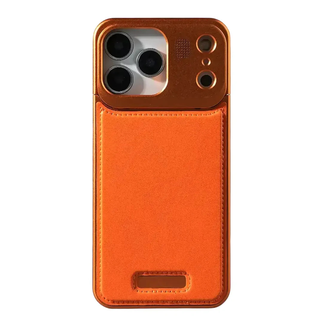 Premium Metallic Leather Case for iPhone 17 Series – Aero Flex Shockproof Cover