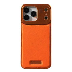 Premium Metallic Leather Case for iPhone 17 Series – Aero Flex Shockproof Cover