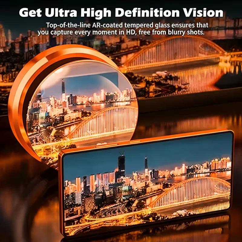 Samsung Galaxy S26 Series Ultra Clear Camera Lens Protector – Scratch Resistant Protection