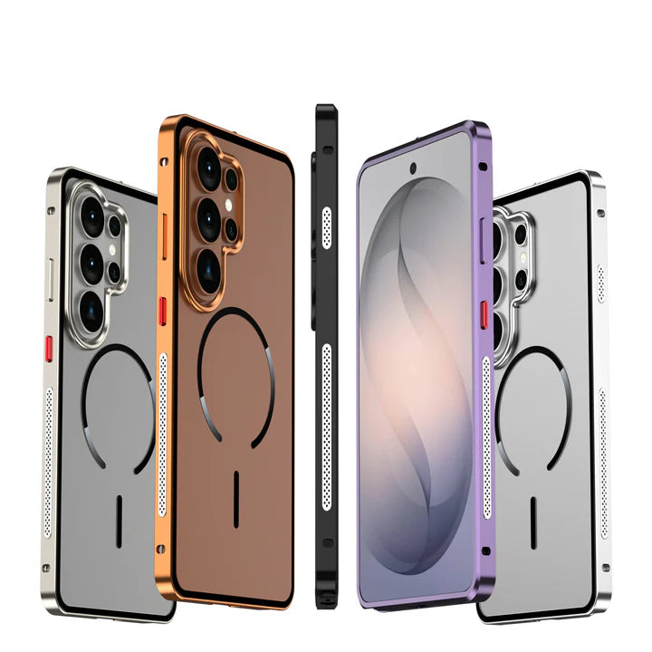 Samsung Galaxy S26 Series Modern Defense Mag Shield Case – Shockproof Magnetic Cover with Drop Protection & Slim Rugged Design