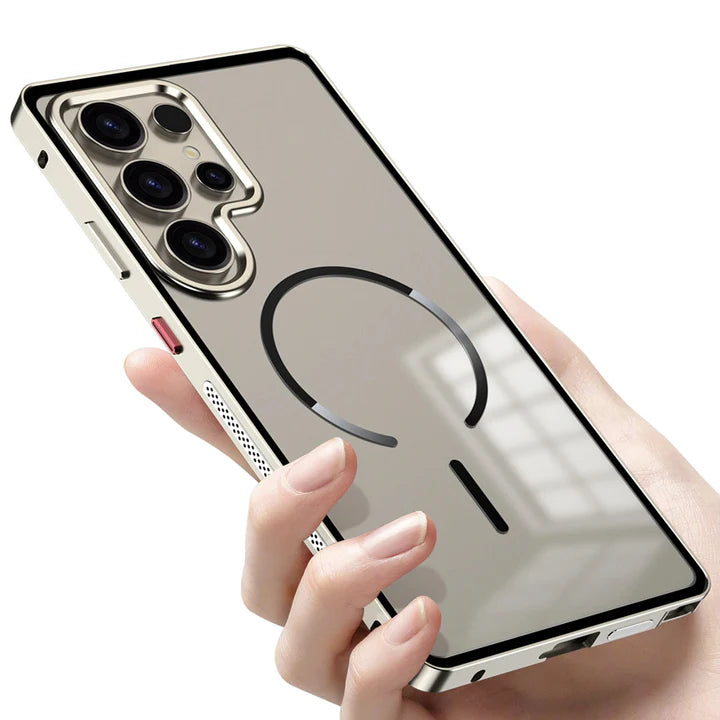 Samsung Galaxy S26 Series Modern Defense Mag Shield Case – Shockproof Magnetic Cover with Drop Protection & Slim Rugged Design