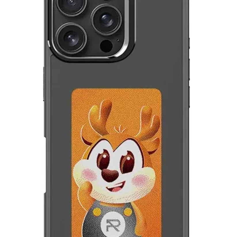 iPhone Series Smart NFC E-Ink Display Case – DIY Photo Customizable Cover with Long-Lasting Screen, Slim Shockproof Protection