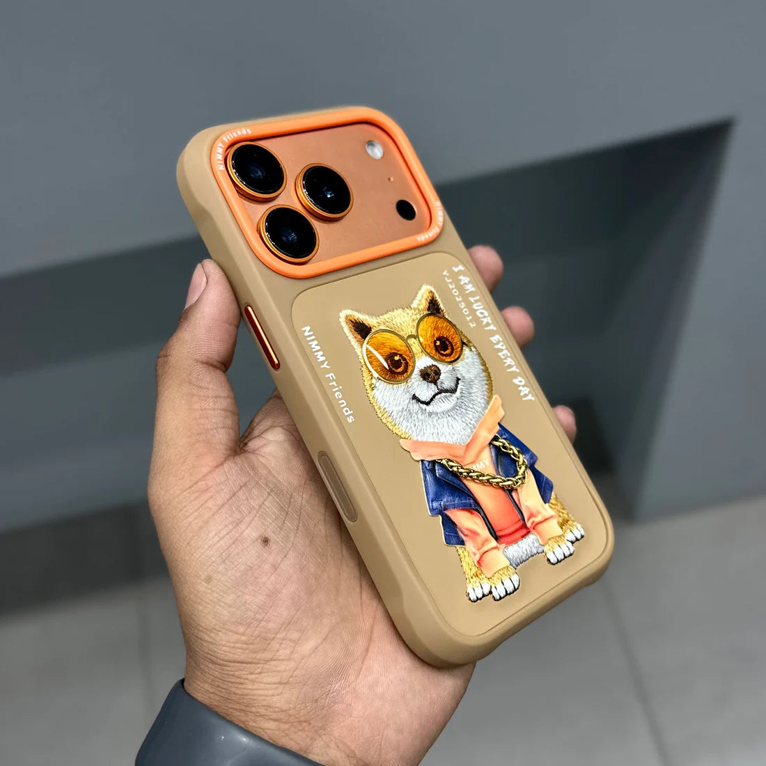NIMMY Animal Design Case for iPhone 17 Pro Max – Cute 3D Cartoon Shockproof Protective Cover (Copy)