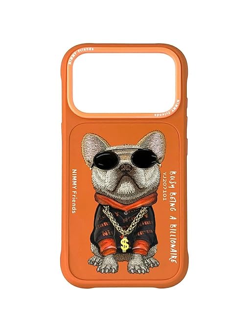 NIMMY Animal Design Case for iPhone 17 Pro – Cute 3D Cartoon Shockproof Protective Cover