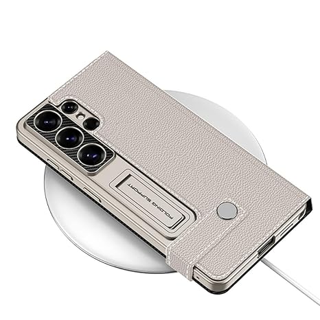 Samsung Galaxy S26 Ultra Premium Leather Flip Wallet Case – Magnetic Cover with Card Holder, Kickstand & Full Protection