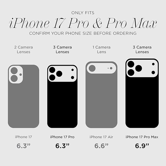 Mr.Shield 3D Camera Lens Protector Ring for iPhone 17 Pro Max & 17 Pro – 9H Tempered Glass, 1:1 Fit, Original Lens Design, Easy Install – Cosmic Orange