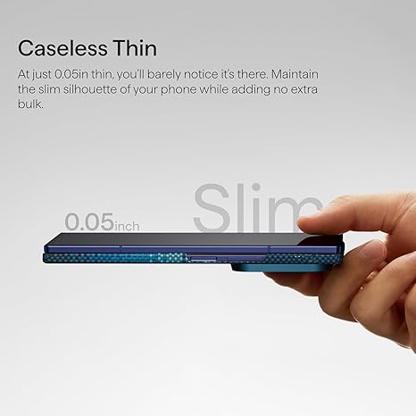 Samsung Galaxy Z Fold 6 Aramid Carbon Fiber MagSafe Case – Ultra Slim Lightweight Premium Matte Shockproof Cover (Moonrise)