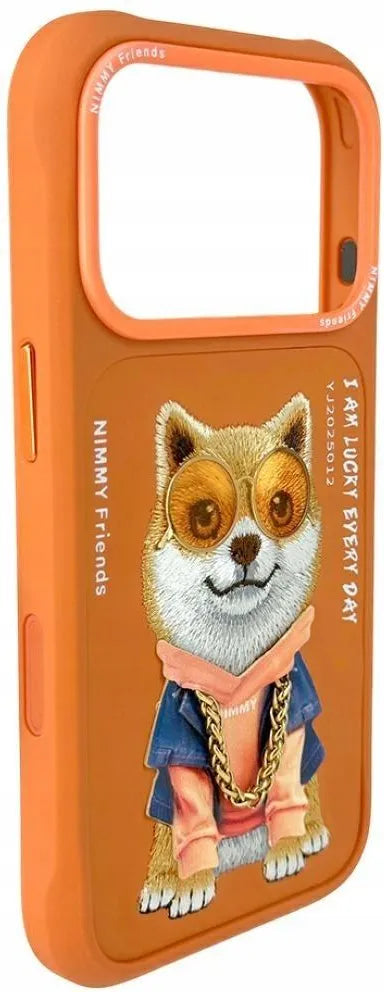 NIMMY Animal Design Case for iPhone 17 Pro – Cute 3D Cartoon Shockproof Protective Cover
