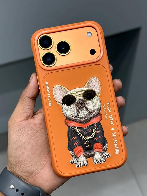 NIMMY Animal Design Case for iPhone 17 Pro Max – Cute 3D Cartoon Shockproof Protective Cover (Copy)