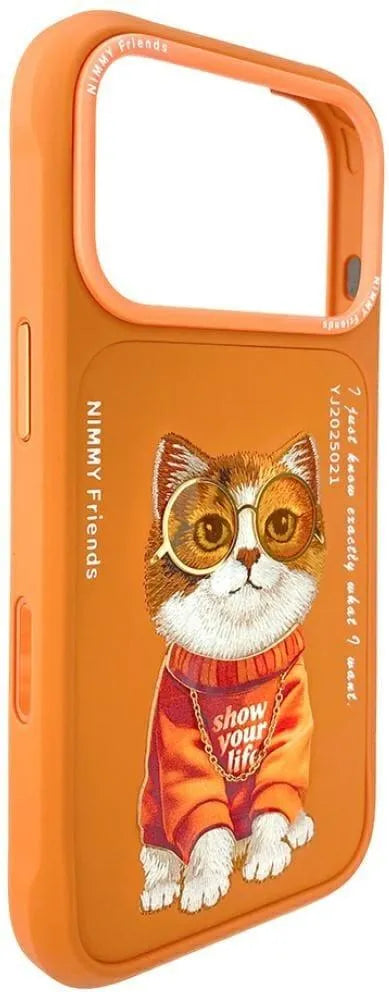 NIMMY Animal Design Case for iPhone 17 Pro – Cute 3D Cartoon Shockproof Protective Cover