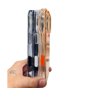 Crystal Clear IC MagSafe Case with camera button for iPhone 17 Pro