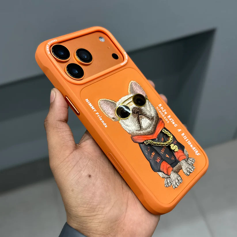 NIMMY Animal Design Case for iPhone 17 Pro Max – Cute 3D Cartoon Shockproof Protective Cover (Copy)