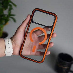 iPhone 17 Pro Max MagSafe Bumper Case – Slim Shockproof Frame Cover with Magnetic Charging Support