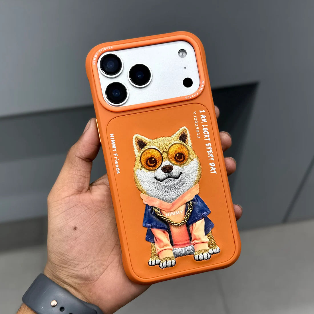 NIMMY Animal Design Case for iPhone 17 Pro Max – Cute 3D Cartoon Shockproof Protective Cover (Copy)