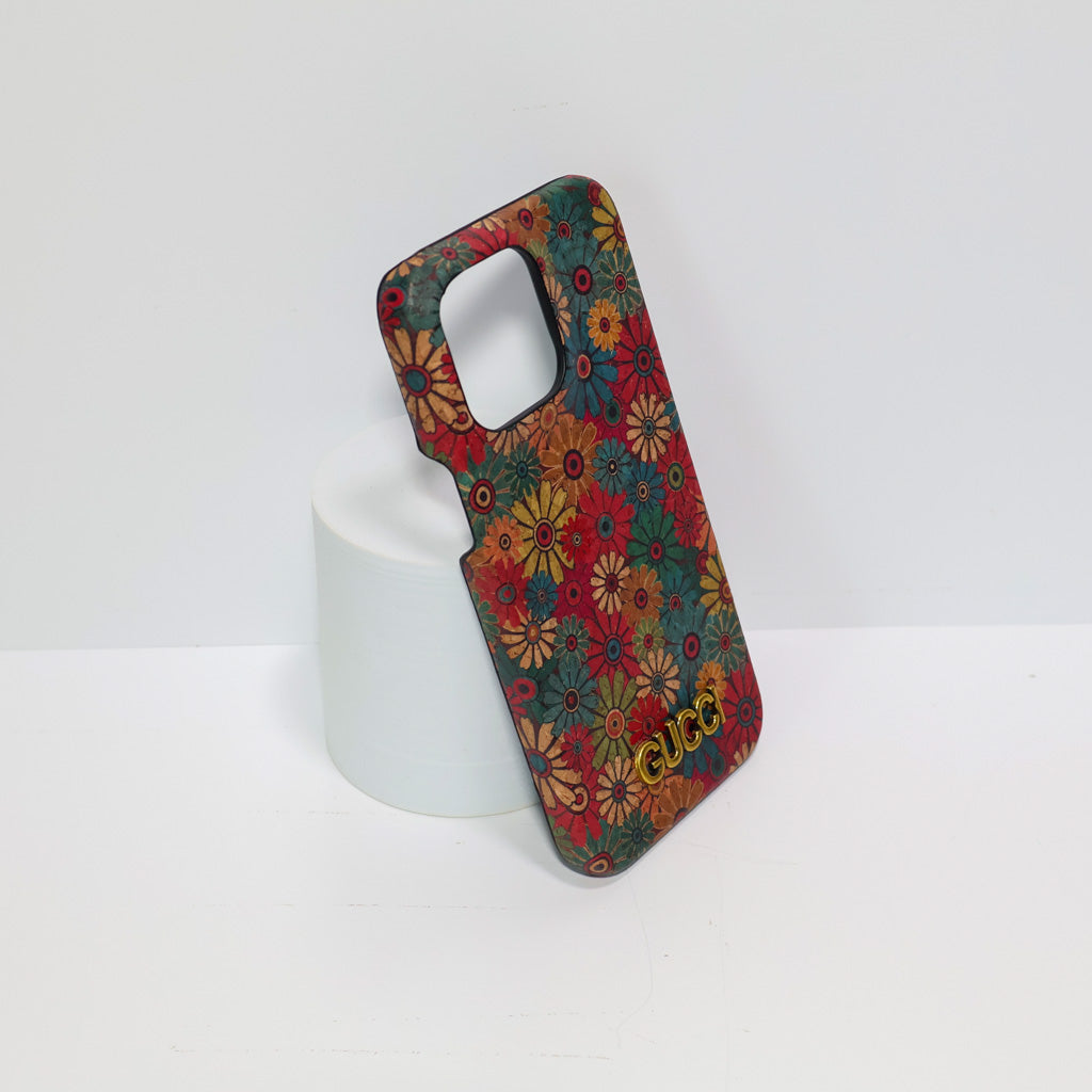 GG Flower Phone Case for iPhone 13 15 16 Series – Cute Aesthetic Floral Premium Cover (Pro Max / Plus)