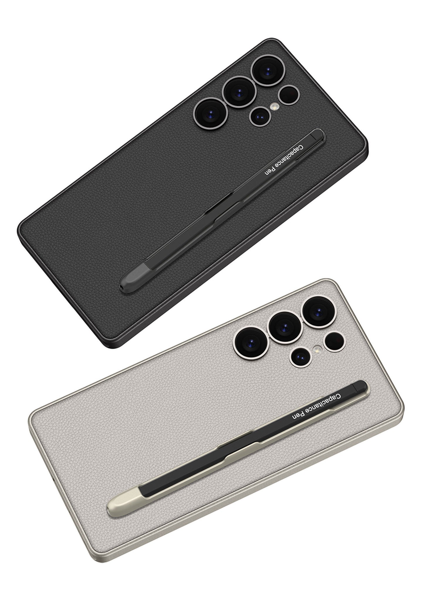 GKK Case for Samsung Galaxy S25 Ultra / S24 Ultra – Anti-Fingerprint Matte PC Cover with Pen Holder & Camera Protection