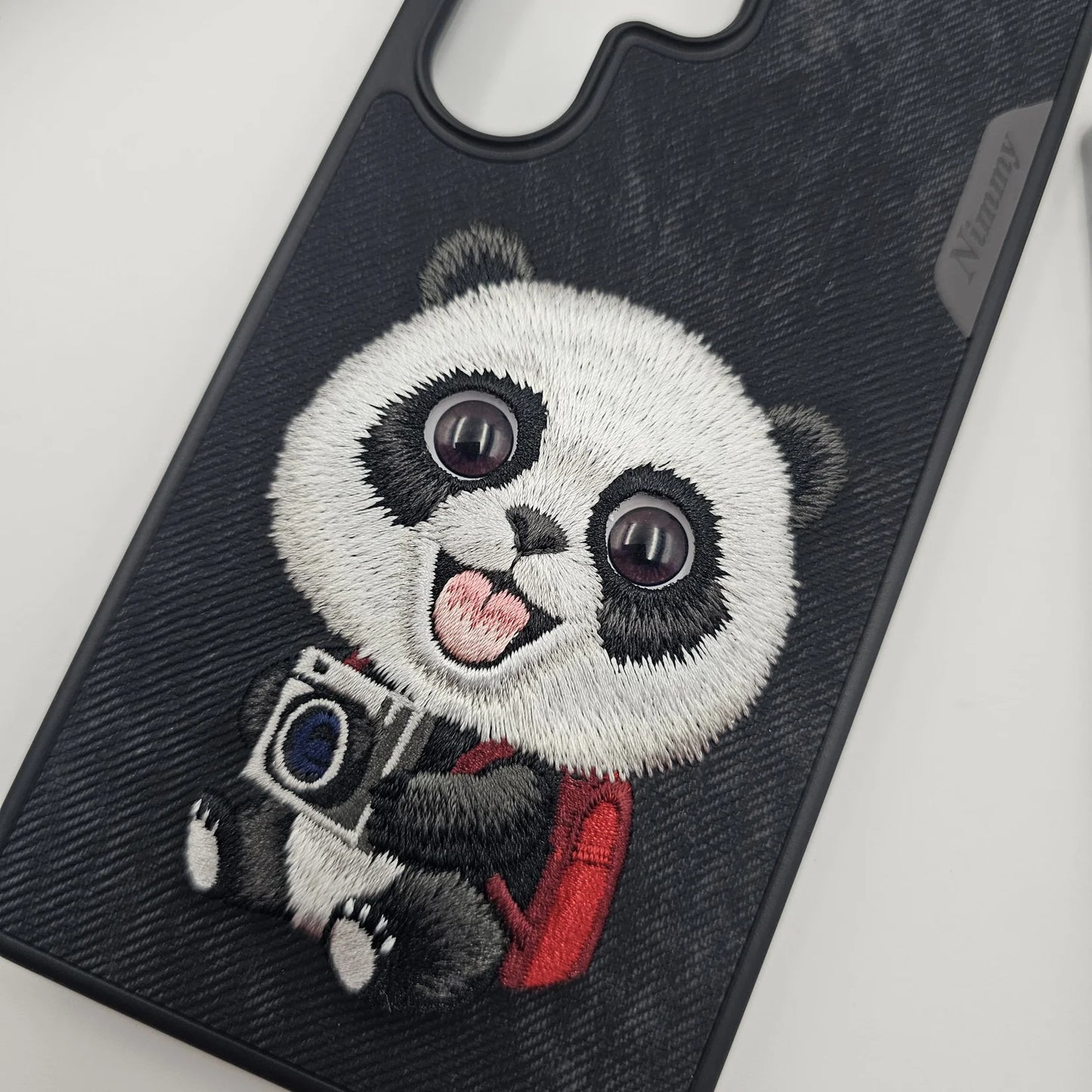 Samsung Galaxy S25 Ultra 3D Embroidered Animal Leather MagSafe Case – Premium Designer Cover with Luxury Finish & Shockproof Protection