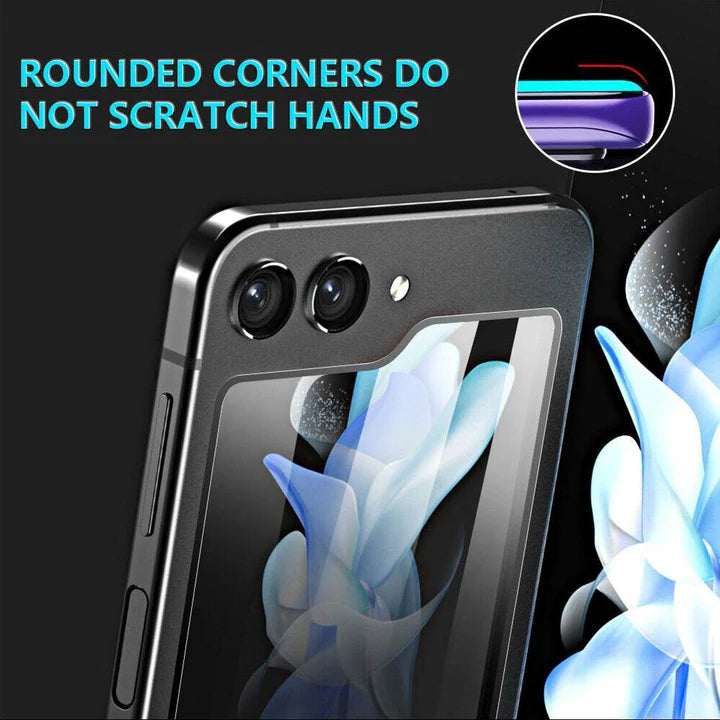 Samsung Galaxy Z Flip 6 Tempered Glass Screen Protector – HD Clear Anti-Scratch Protective Film with Bubble-Free Installation
