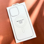 Apple iPhone 15 Series Clear Case with MagSafe – Transparent Slim Shockproof Anti-Yellow Protective Cover