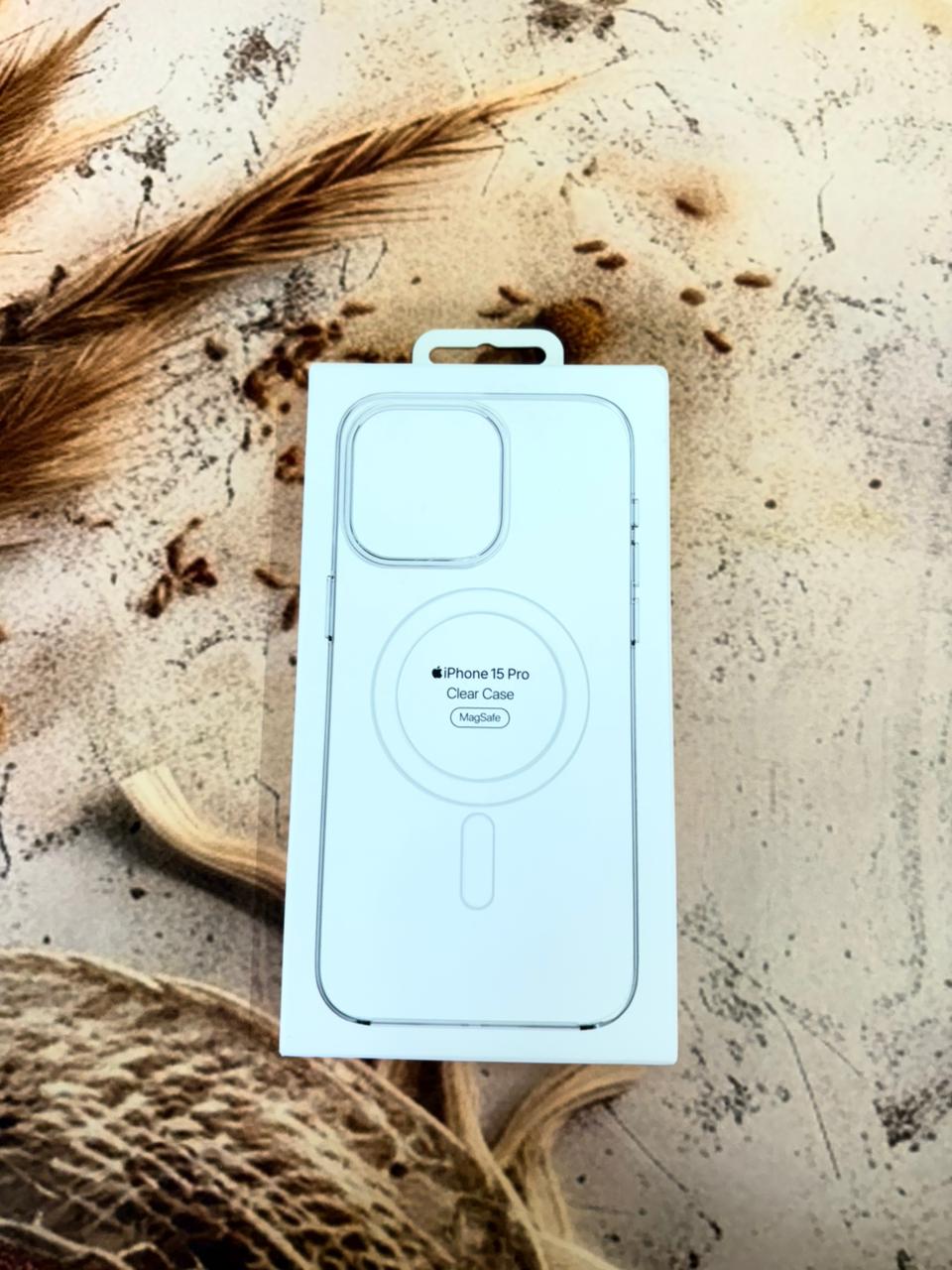 Apple iPhone 15 Series Clear Case with MagSafe – Transparent Slim Shockproof Anti-Yellow Protective Cover