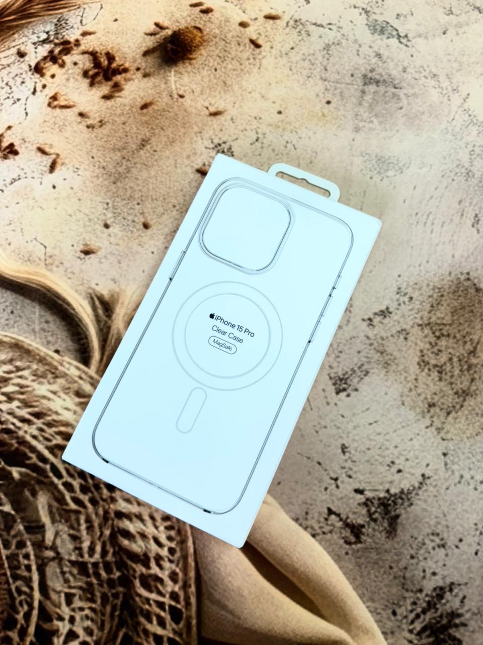 Apple iPhone 15 Series Clear Case with MagSafe – Transparent Slim Shockproof Anti-Yellow Protective Cover