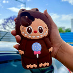 3D Labubu Trending Silicone Case for iPhone 16 – Cute Cartoon Shockproof Rubber Protective Cover