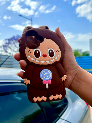 3D Labubu Trending Silicone Case for iPhone 16 – Cute Cartoon Shockproof Rubber Protective Cover