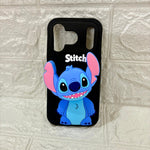 3D Stitch Cartoon Silicone Case for iPhone 17 Pro – Cute Shockproof Soft Rubber Protective Cover