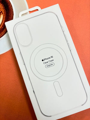 Apple iPhone 16 Series Clear Case with MagSafe – Transparent Slim Shockproof Anti-Yellow Protective Cover
