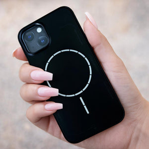 Premium Matte Black MagSafe Case for iPhone 14 – Slim Shockproof Luxury Cover with Strong Magnetic Ring
