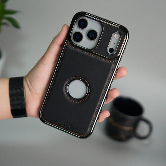 PULOKA Classic Leather Case for iPhone 17 Series – Premium Slim Shockproof Luxury Cover (Copy)