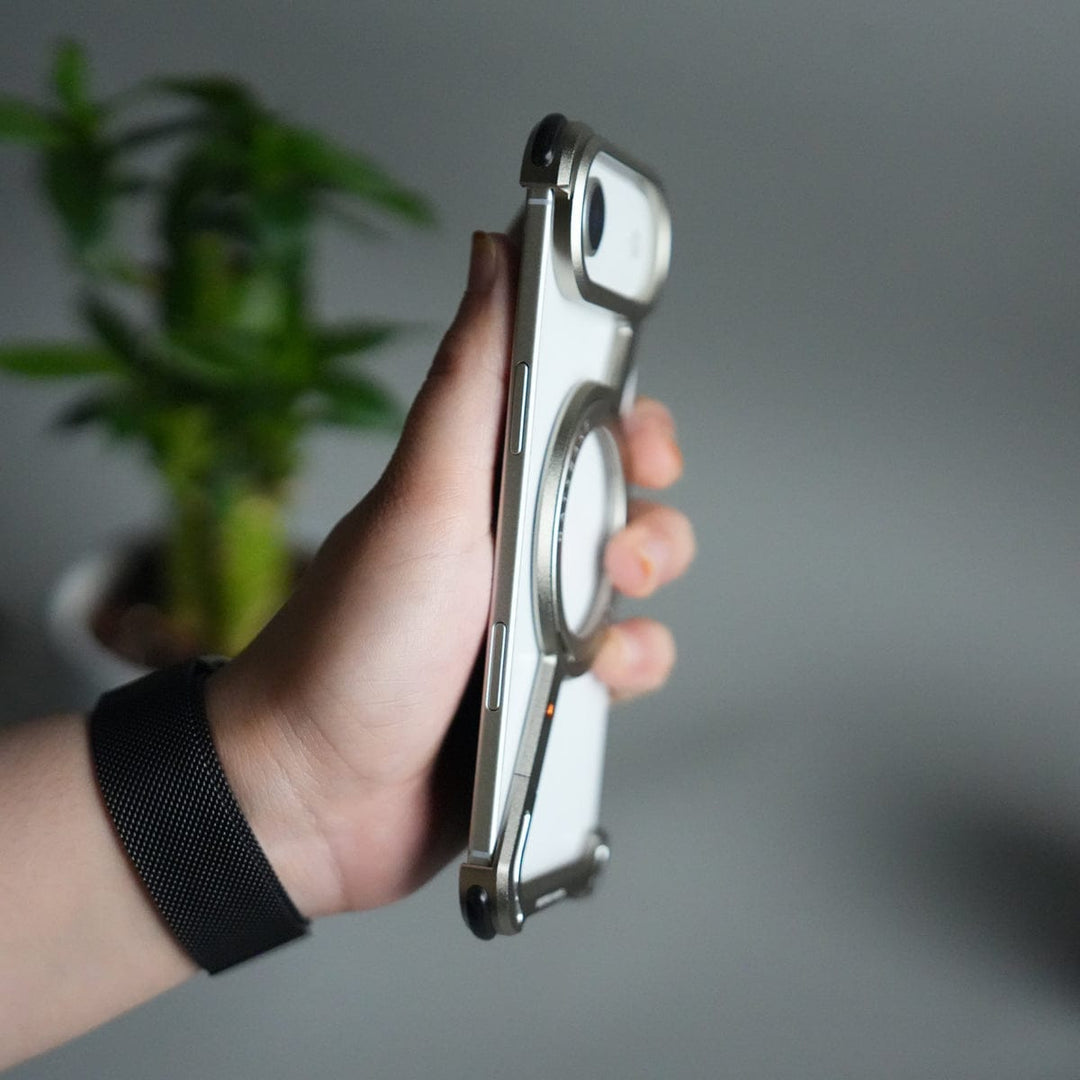Premium Z Metal Case for iPhone  – Slim Shockproof Protective Cover