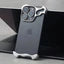 iPhone 15 Series Titanium Metal Bumper Case with Camera Ring Protection – Slim Minimalist Shockproof Frame Cover