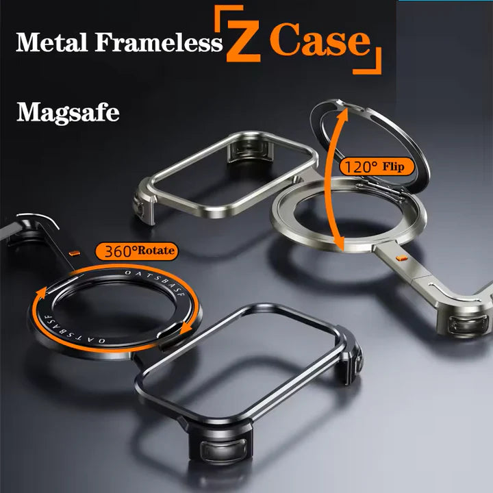 Premium Z Metal Case for iPhone  – Slim Shockproof Protective Cover