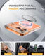 iPhone 17 Pro 360° Full Protection Clear Case with Built-in Screen Protector & Camera Protection – Shockproof Front + Back Cover