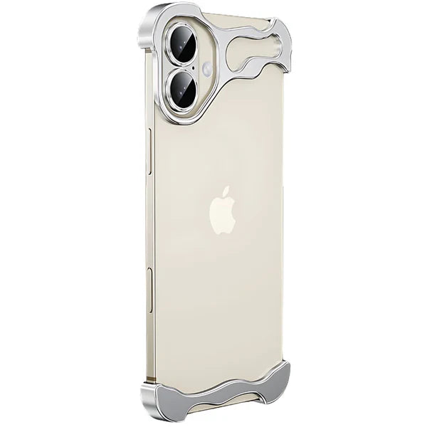iPhone 17 Pro max Titanium Metal Bumper Case – Minimalist Design, Slim & Durable Protective Frame Cover