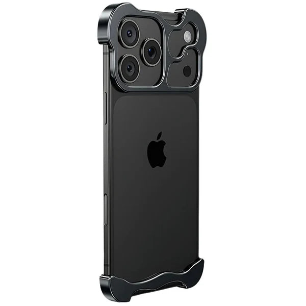 iPhone 17 Pro max Titanium Metal Bumper Case – Minimalist Design, Slim & Durable Protective Frame Cover